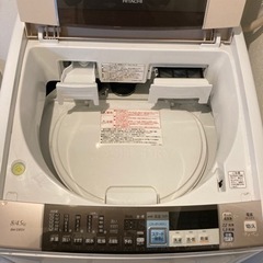乾燥機能付き洗濯機　8kg /4.5kg  日立　BW-D8SVの画像