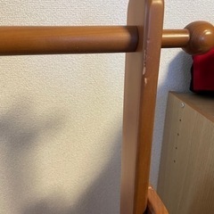 【受け渡し者決定】3/18までベルメゾン　子ども用ハンガーラックの画像