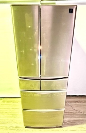 プラズマクラスター⭐️6ドア　冷蔵庫⭐️清掃済み