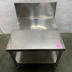 ステンレス台 バックガードあり 業務用 W750×D600×H930mm ⑤ ステンレス台 バックガードあり 厨房 作業台 業務用 W750×D600×H930mm ⑤