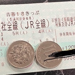 青春18切符　3回分