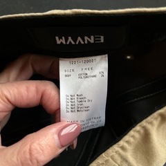 ENVYM キャップ　【新品】の画像