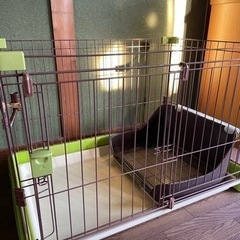 ペットサークル　ゲージ　ペット　犬　トイレ