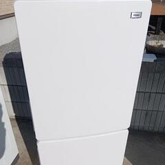 東京23区送料無料　超美品ハイアール2ドア148L　プロによる洗浄/除菌済み Haier148L 2ドア冷蔵庫 美品