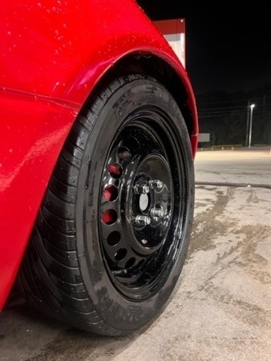 鉄チンホイール＋タイヤ