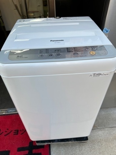 超美品　2日間限定ジモティー割引❗️大阪市内送料無料❗️Panasonic 5kg 清潔にする3つの槽洗浄機能　家電 生活家電 洗濯機