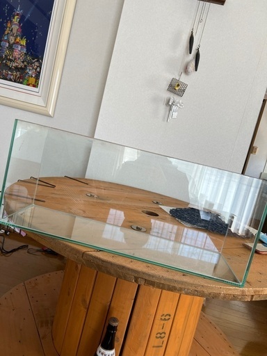 GEX スリム水槽　60x20x25 中古品！