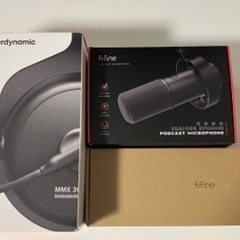 ゲーミングヘッドセット＋ダイナミックマイク＋アームセット