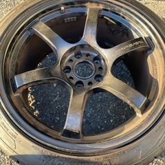 《バリ溝タイヤ付》レイズ グラムライツ 57DR スペックD 1...