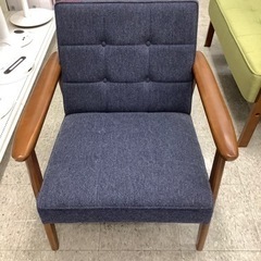 カリモク60 Kチェア 1シーター タープブルー  