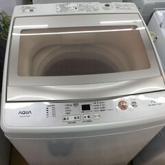 ★ジモティ割あり★ AQUA　アクア 洗濯機 AQW-GS70F-W 7.0kg 18年製 動作確認／クリーニング済み SJ5256