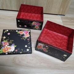 お重箱　　お正月　お花見　 段重箱の画像