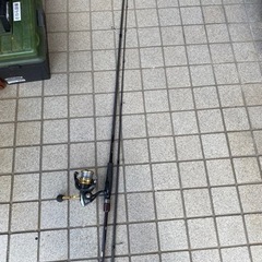 陸釣り引退品　エギ　竿　