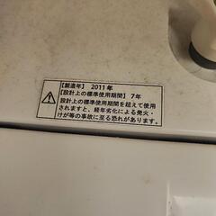 家電 生活家電 洗濯機　2011年製　7kgの画像