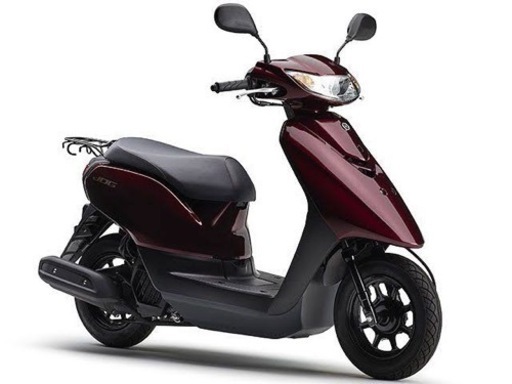 [中古]原付　ジョグ　ワインレッド　※写真は参考 説明文読んでください。