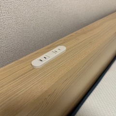 コアラマットレス　ベッドフレーム付きの画像