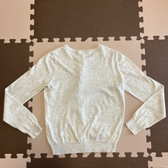 ジーユー GU カーディガン ホワイト レディース Sサイズの画像