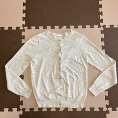 ジーユー GU カーディガン ホワイト レディース Sサイズ