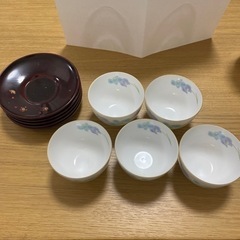 美濃焼 庫山窯 湯呑み 5客セット