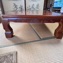 座卓、こたつ機能付きの画像