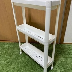 スリムなワゴン　キャスター付きの画像