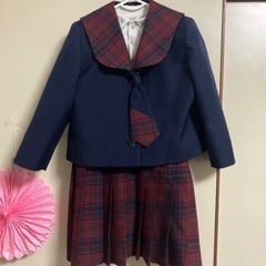 小原田幼稚園　女の子　制服　120 ３点セット