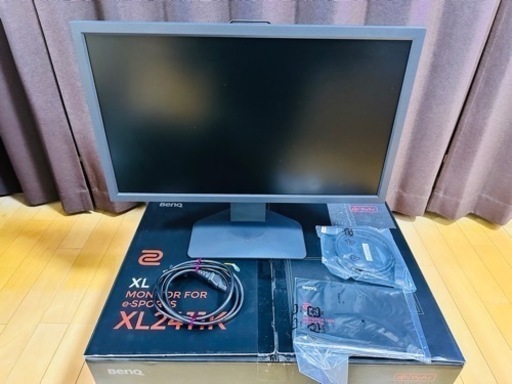 BenQ ZOWIE XL2411K ゲーミングモニター　+ スピーカー