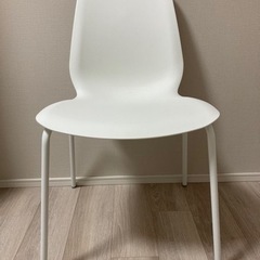 【IKEA】LEIFARNE チェア ホワイトの画像
