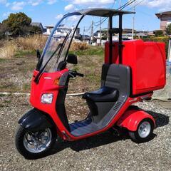 ホンダ ジャイロキャノピー TA03-131 後期モデル 走行約25900km T'sリヤボックス付きの画像