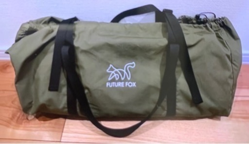【売り先確定】【美品】FUTURE FOX TCタープ スクエア タープ ヘキサタープ TC素材 難燃 ポリコットン 遮光 遮熱 オリーブ