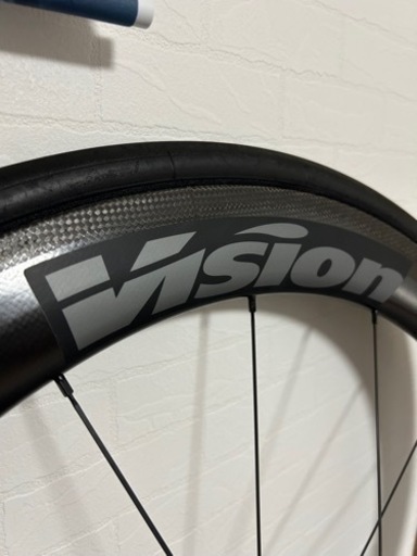 ロードバイク カーボンホイール vision meteon 55sl タイヤ付き チューブラー
