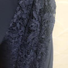 紺色ワンピースLサイズの画像