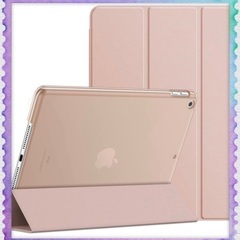【未使用】iPad7.8.9世代ケース（10.2インチ） ローズ...