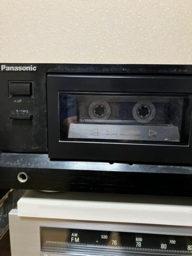 カセットデッキ RS-BR3650 パナソニック Panasonic／カセットデッキ オートリバースRS-BR3650 (島ちゃん