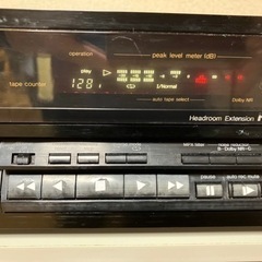 Panasonic／カセットデッキ  オートリバースRS-BR3650の画像