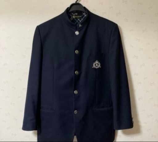 鹿児島高校　男子制服(身長172cm位)一式