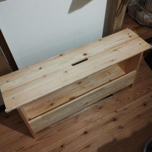 収納付きベンチ（IKEA）