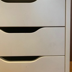 IKEA カラーボックス 引き出し 収納 ALEXの画像