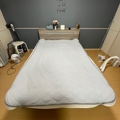 【決まりました】家具 ベッド ダブルベッドの画像