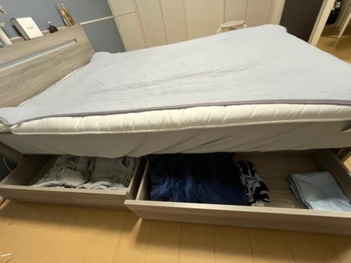 【決まりました】家具 ベッド ダブルベッド