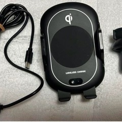 【カシムラ】ワイヤレス充電器自動開閉ホルダー