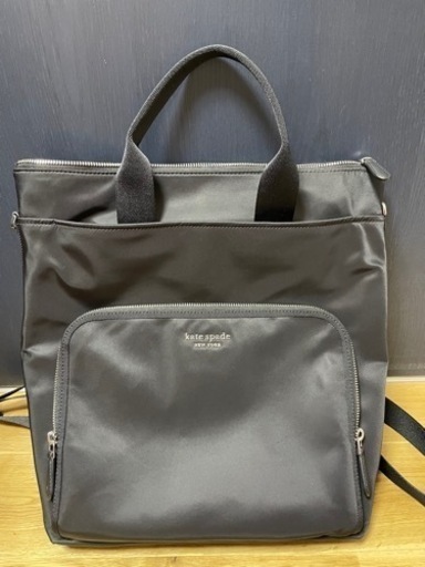 美品】ケイトスペードニューヨーク 3WAYリュック&ショルダー&トート