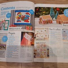 クロスステッチ　雑誌の画像