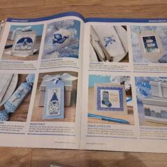 クロスステッチ　雑誌の画像