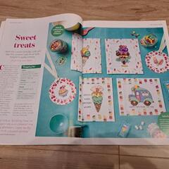 クロスステッチ　雑誌の画像