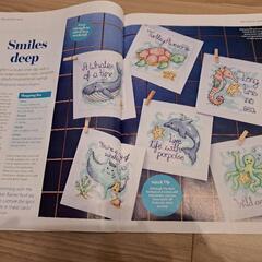 クロスステッチ　雑誌の画像
