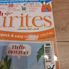 クロスステッチ　雑誌の画像