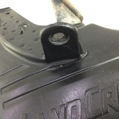 70ランクル　リヤ　純正マッドガードの画像