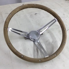 ビンテージ　レアなハンドル　ウッドハンドルの画像