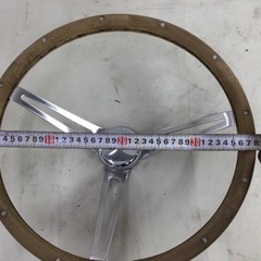 ビンテージ　レアなハンドル　ウッドハンドルの画像